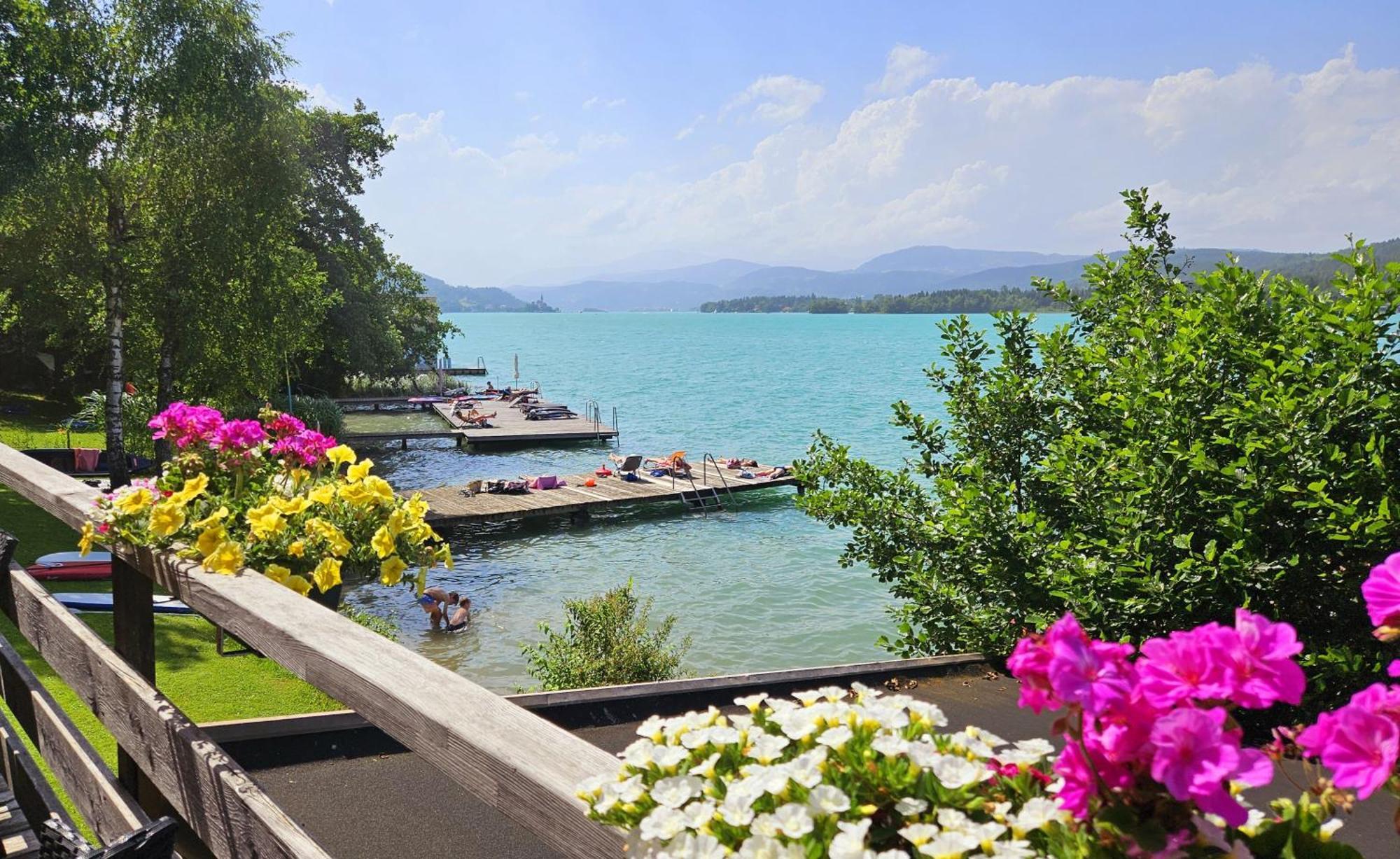 "Casa Antonio" 3 Gehminuten Strandbad Sekirn, Inkl Seezugang エクステリア 写真
