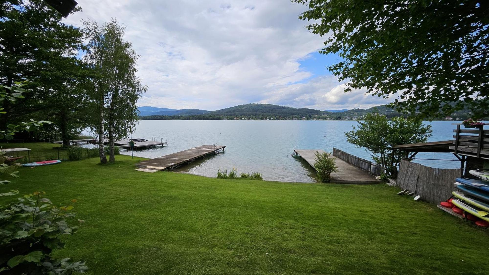 "Casa Antonio" 3 Gehminuten Strandbad Sekirn, Inkl Seezugang エクステリア 写真